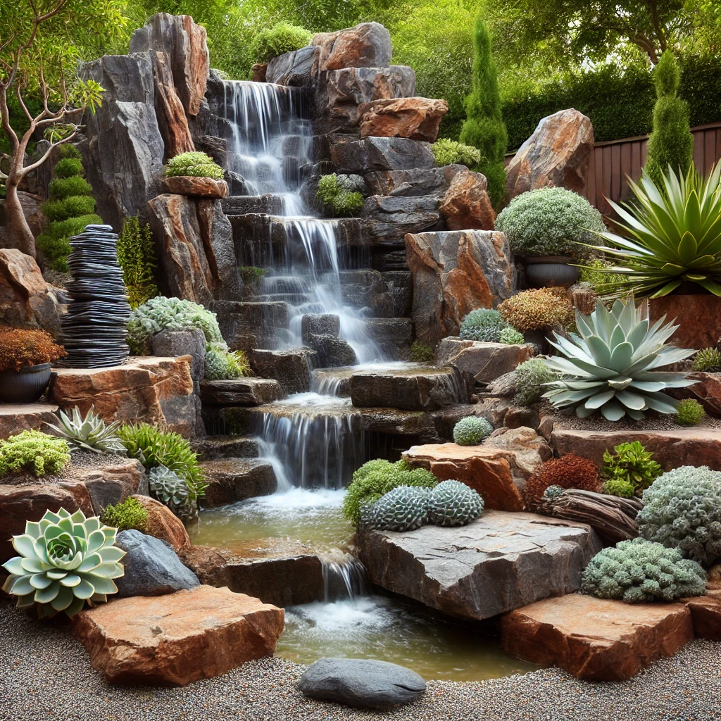 Rock Garden Waterfall