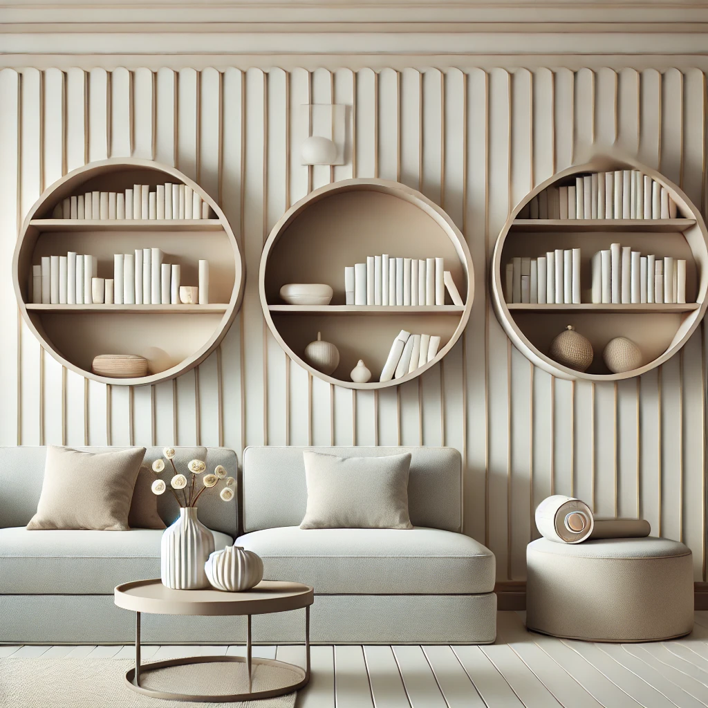 Round Bookshelves