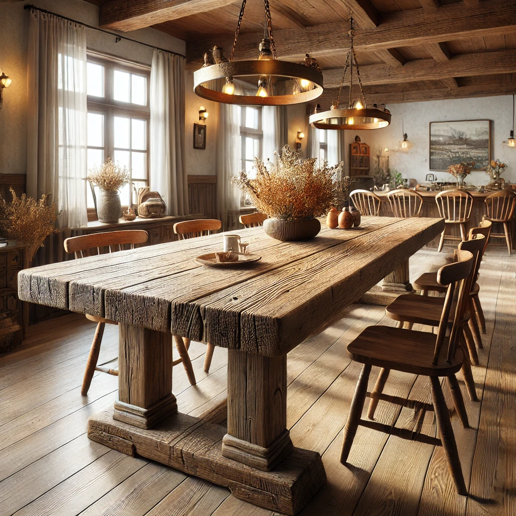 Rustic Dining Table.