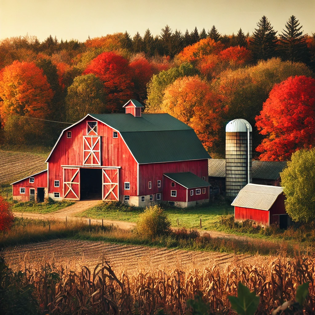 Rustic Fall Farm