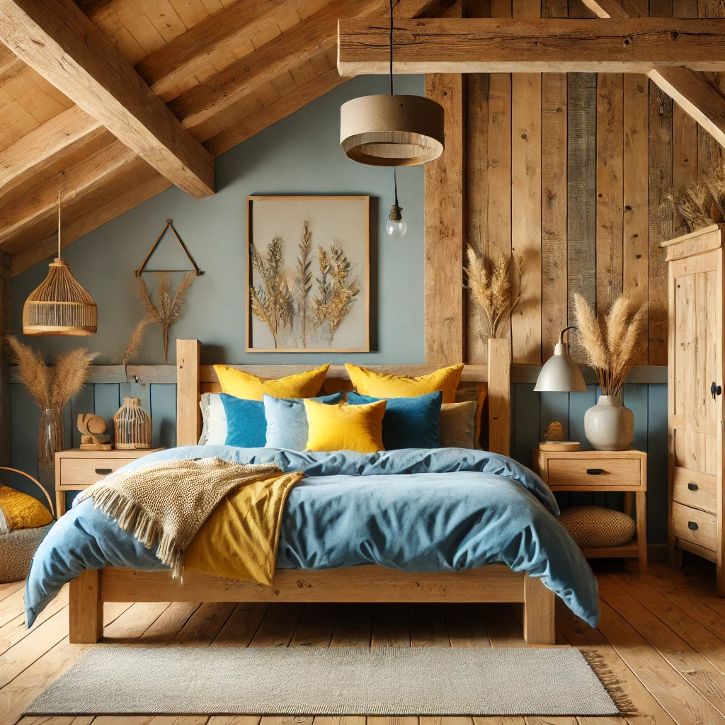 Rustic Retreat with Earthy Tones