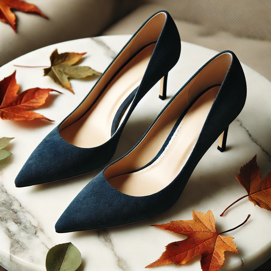 Suede Pumps Classic and Versatile