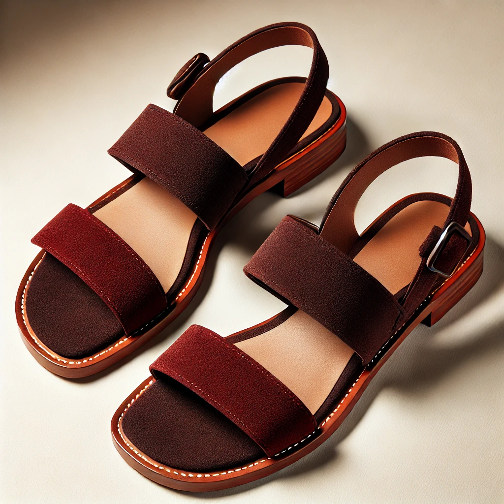 Suede Sandals for a Luxurious Feel