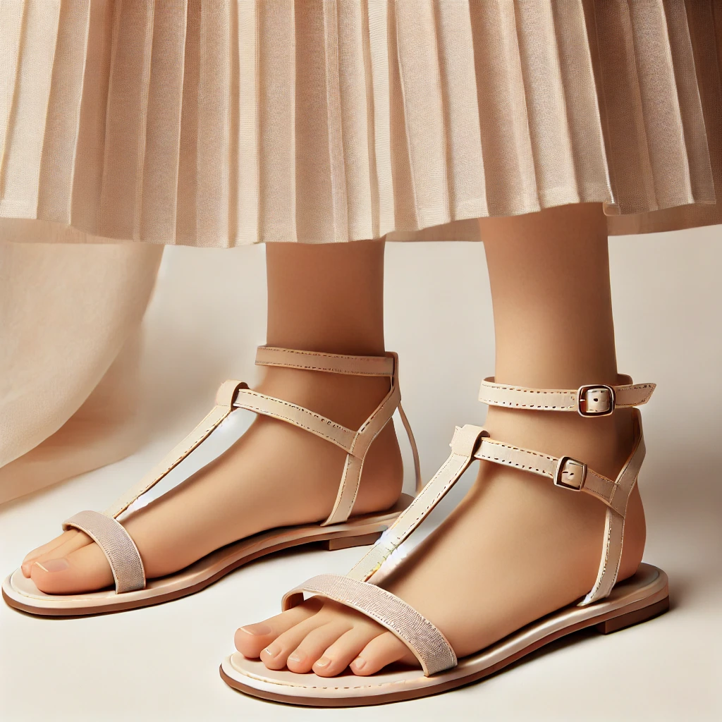 T-Strap Sandals for a Feminine Touch (2)