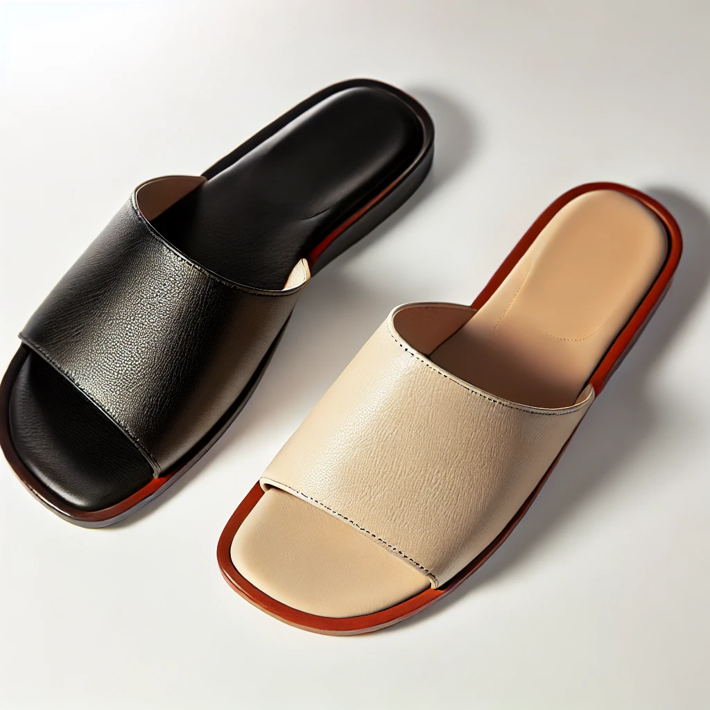 The Classic Leather Slide