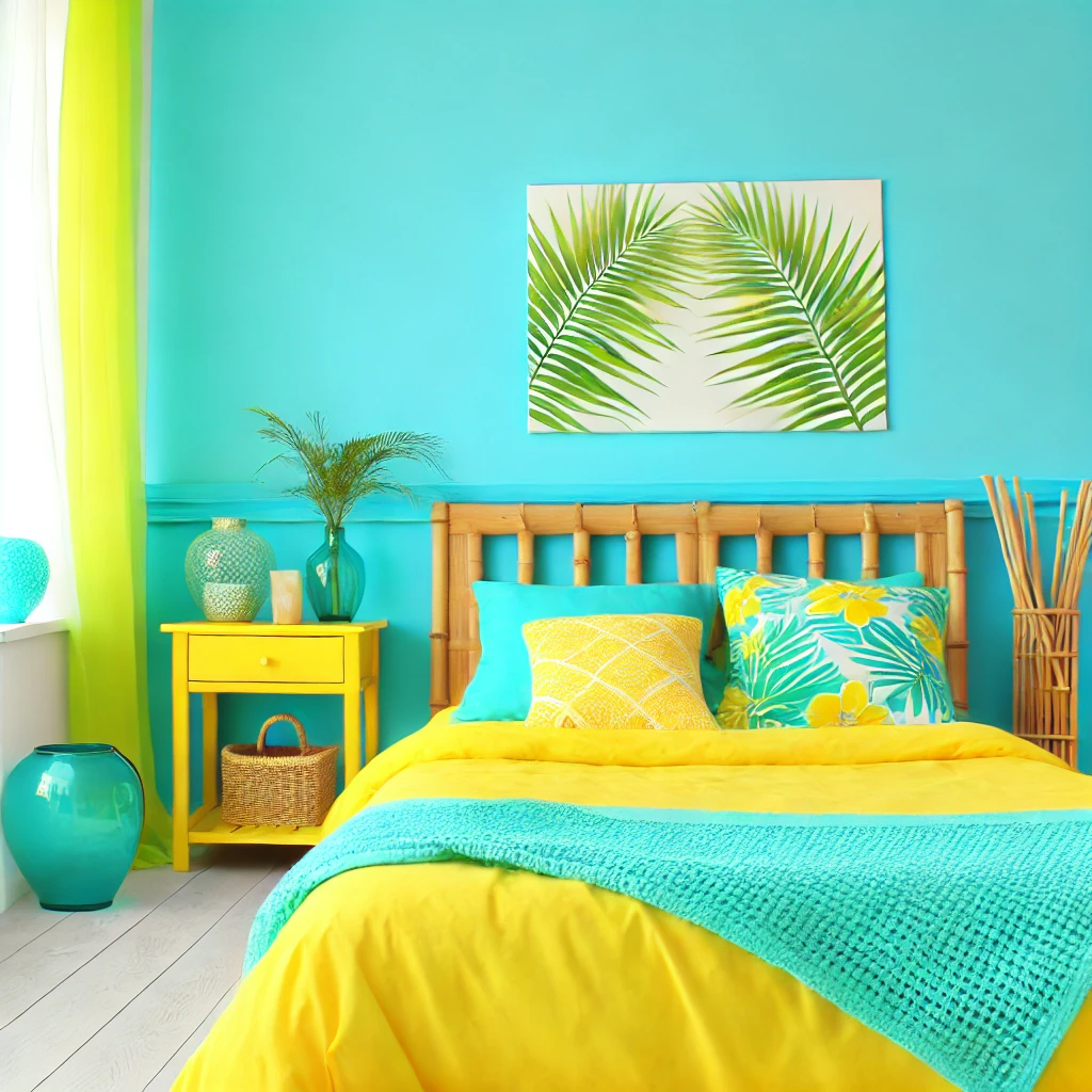 Tropical Vibes with Turquoise and Lemon (2)