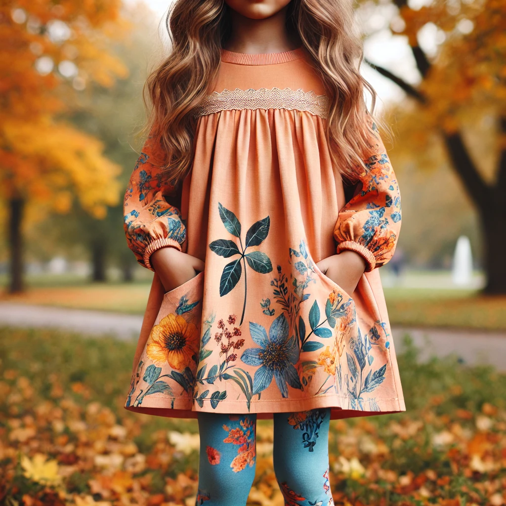 Tunic Dress with Leggings