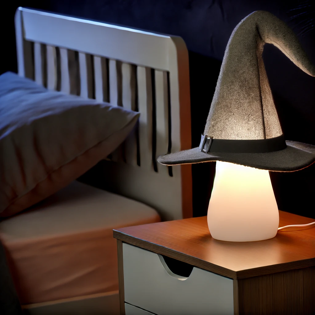 Witch Hat Lamp (2)