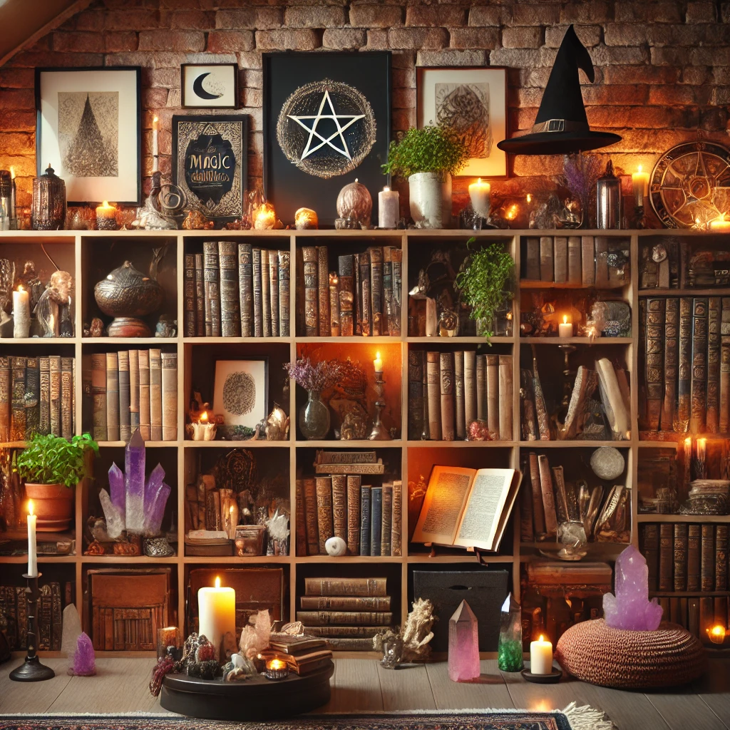 Witchy Bookshelves Display Your Knowledge