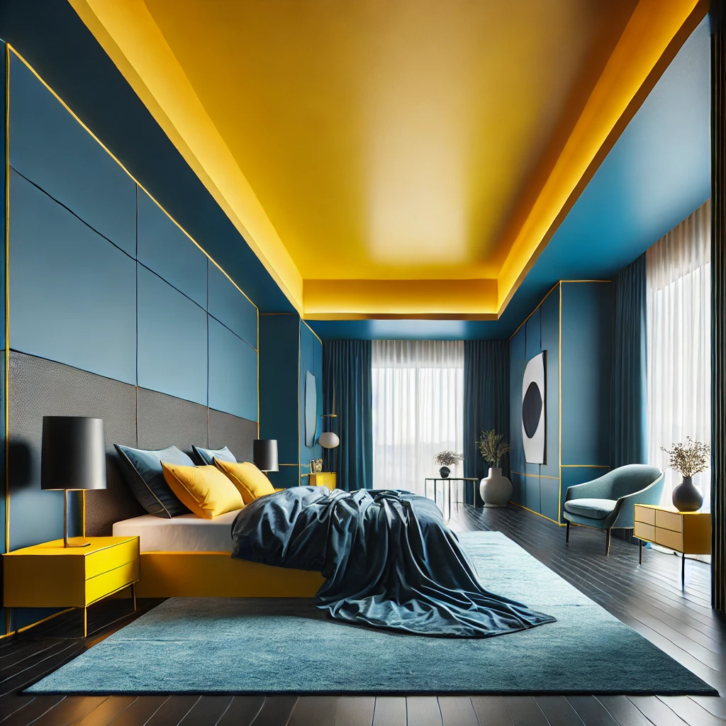 Yellow Ceilings A Bold Move