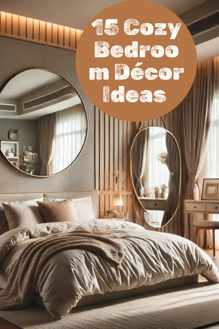 15 Cozy Bedroom Décor Ideas