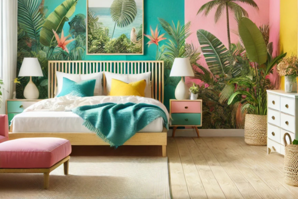 18 Bright Multi-Color Bedroom Ideas: