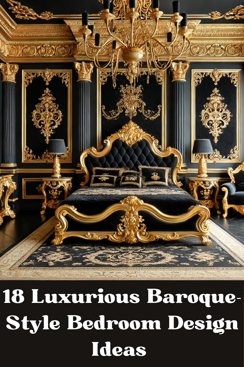 18 Luxurious Baroque-Style Bedroom Design Ideas