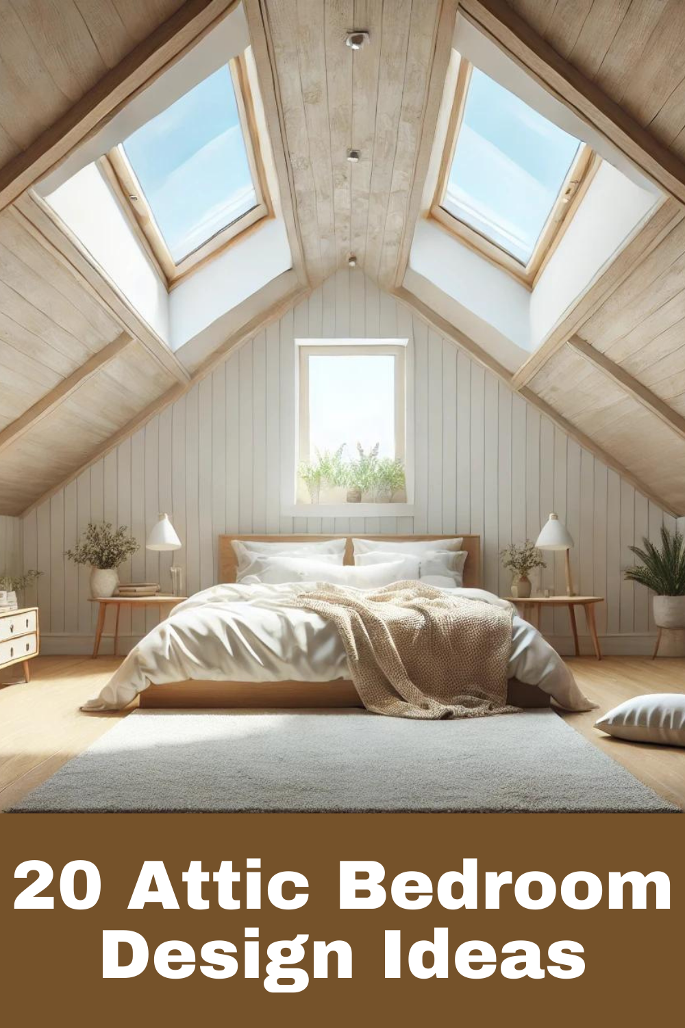 20 Attic Bedroom Design Ideas