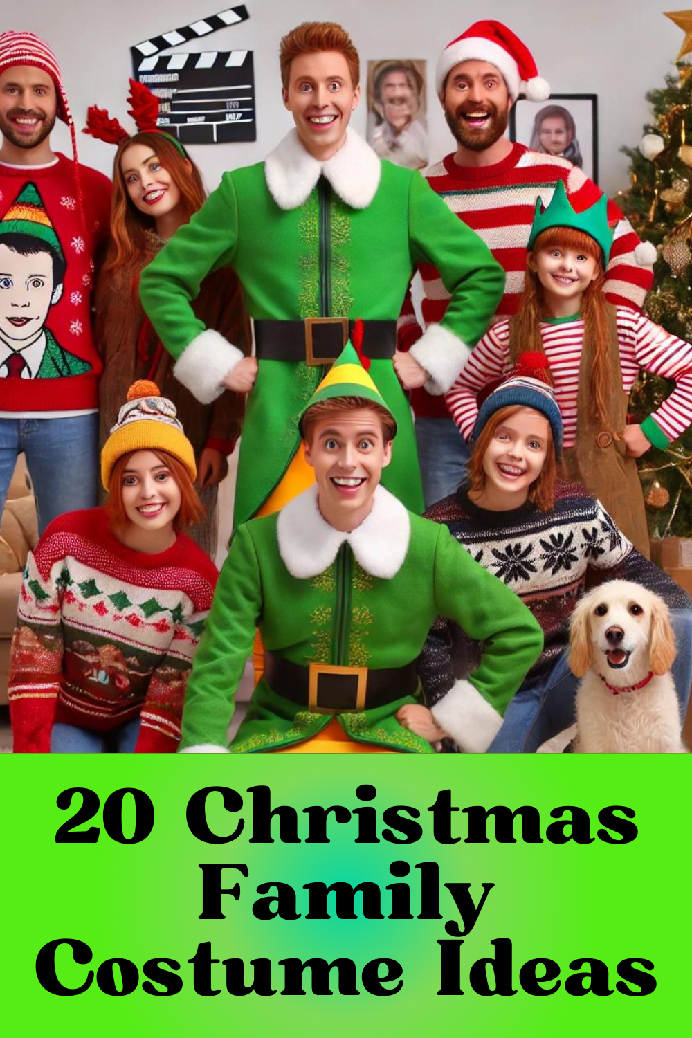 20 Christmas Family Costume Ideas