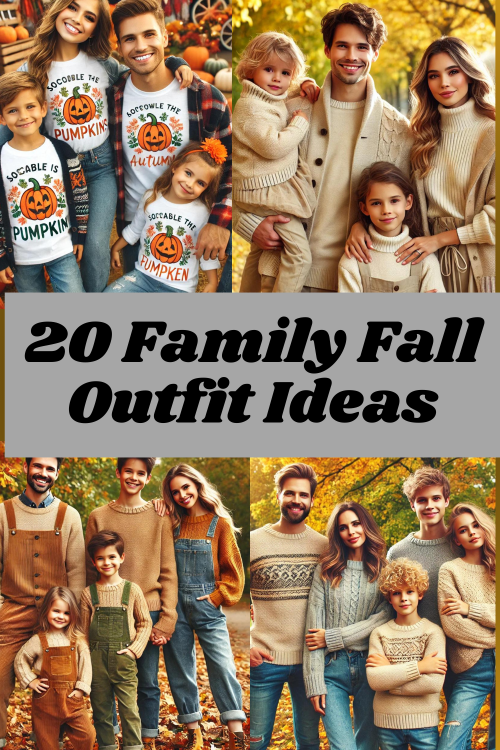 20 Family Fall Outfit Ideas