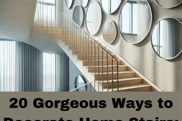 20 Gorgeous Ways to Decorate Home Stairs: Creative Ideas