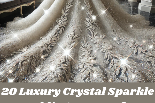 20 Luxury Crystal Sparkle Wedding Dresses for Brides