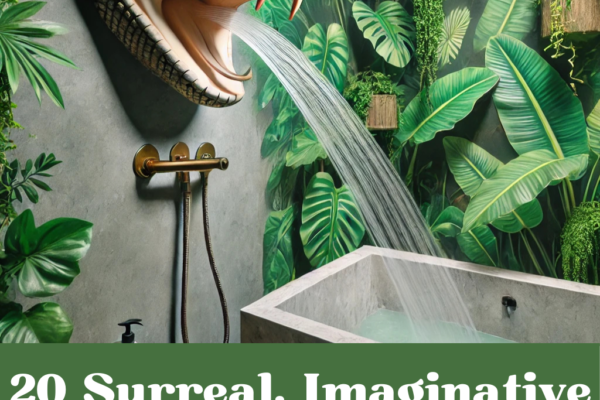 20 Surreal, Imaginative Bathroom Design Ideas