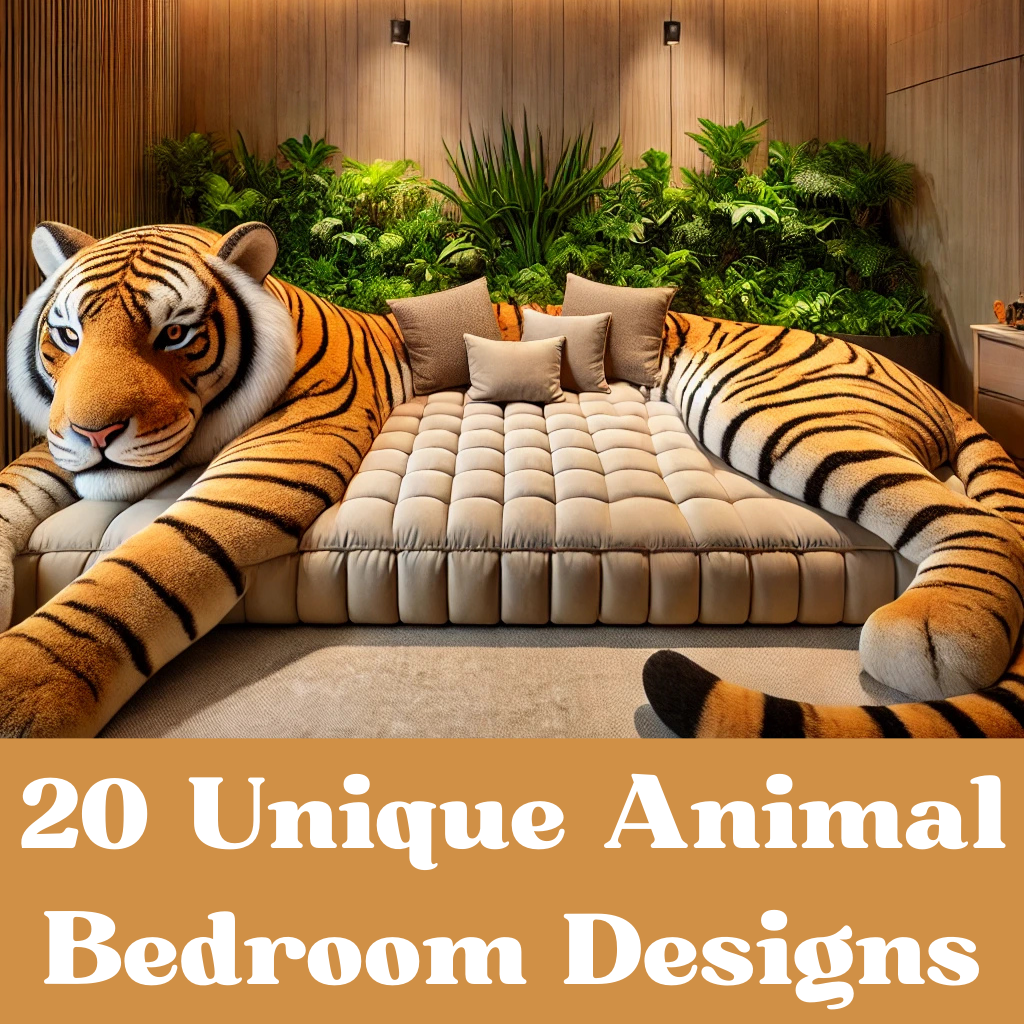 20 Unique Animal Bedroom Designs