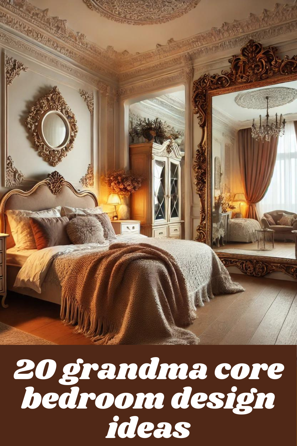 20 grandma core bedroom design ideas