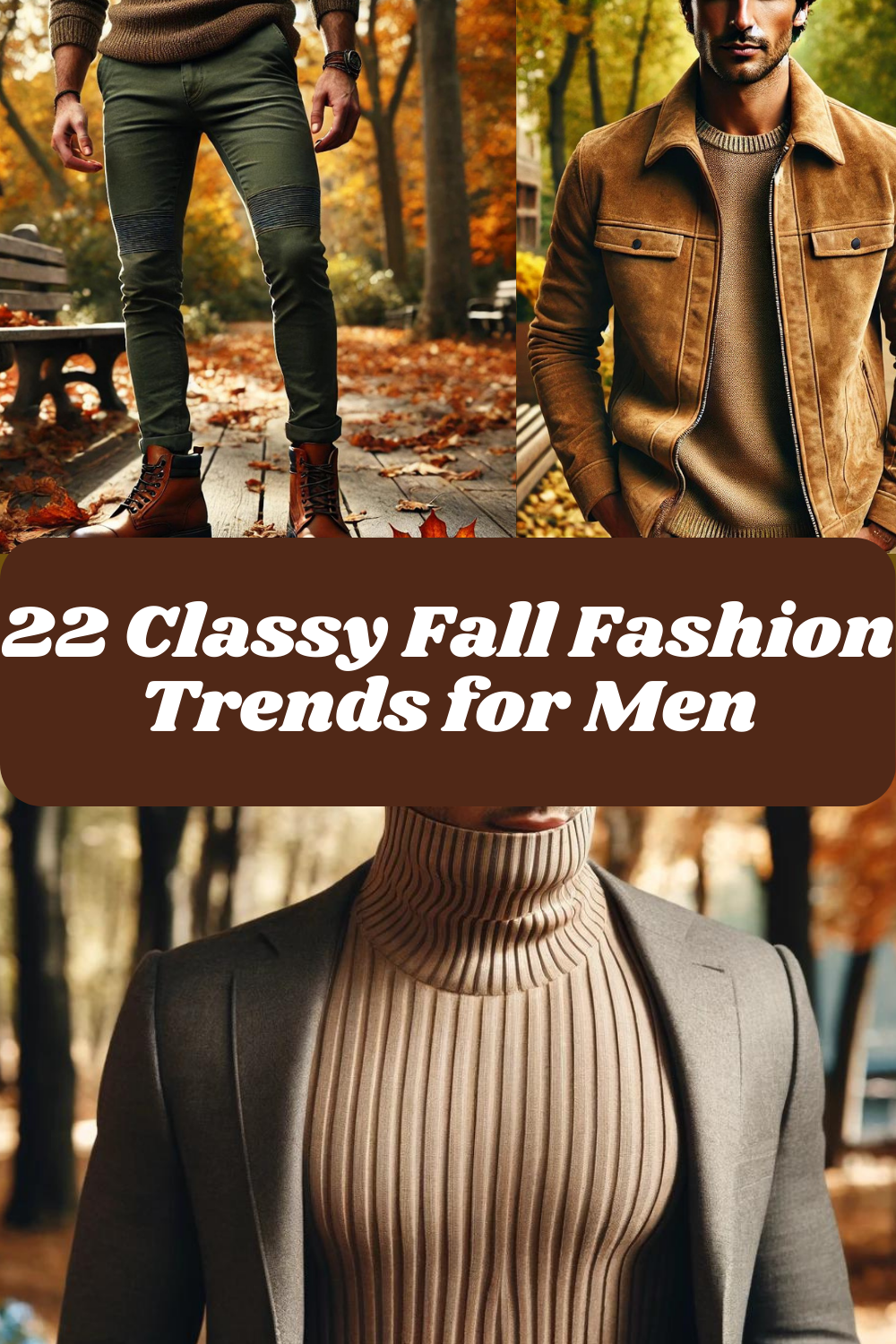 22 Classy Fall Fashion Trends for Men