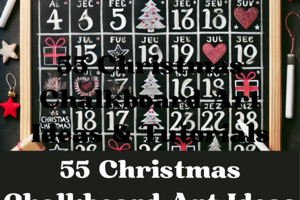 55 Christmas Chalkboard Art Ideas & Tutorials