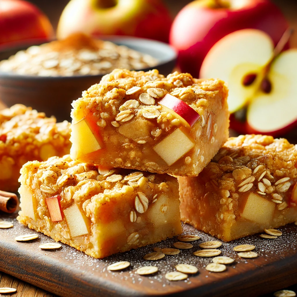 Apple Oatmeal Bars