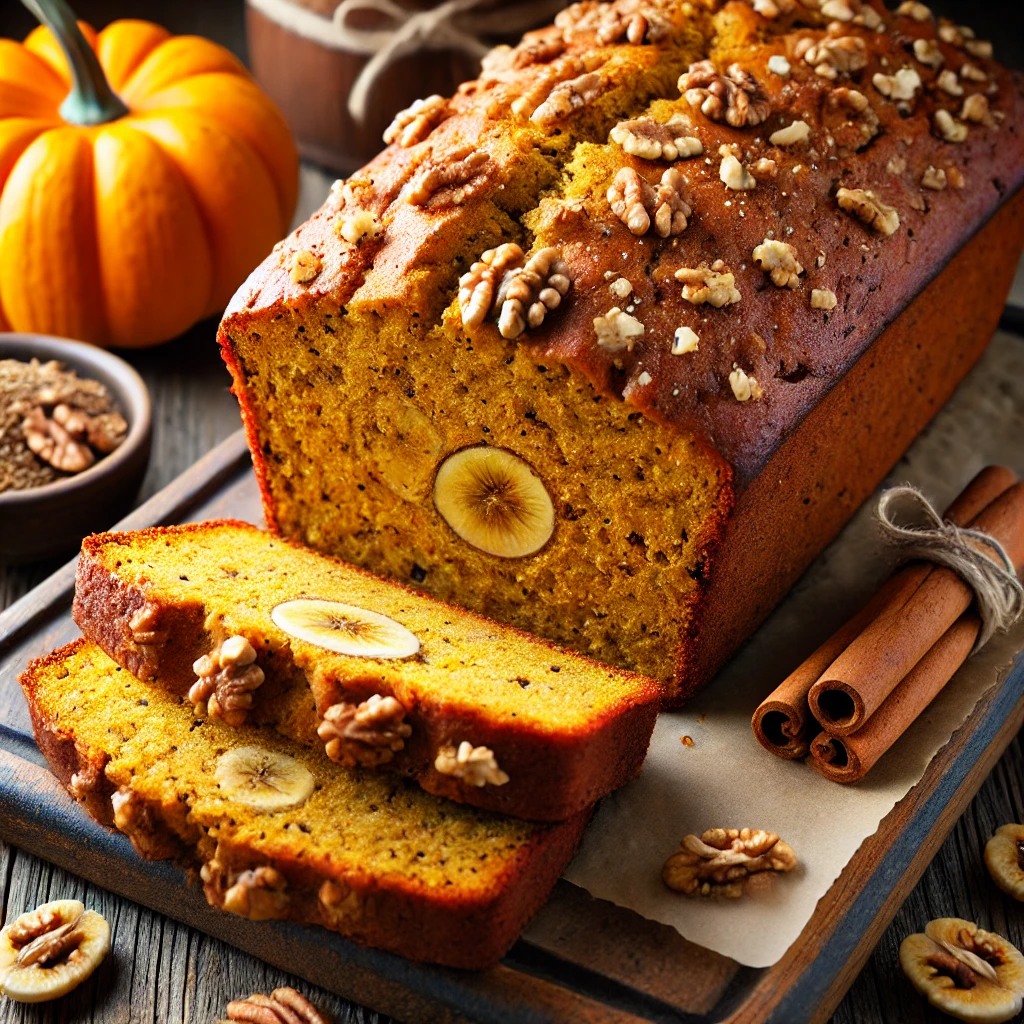 Banana Pumpkin Bread