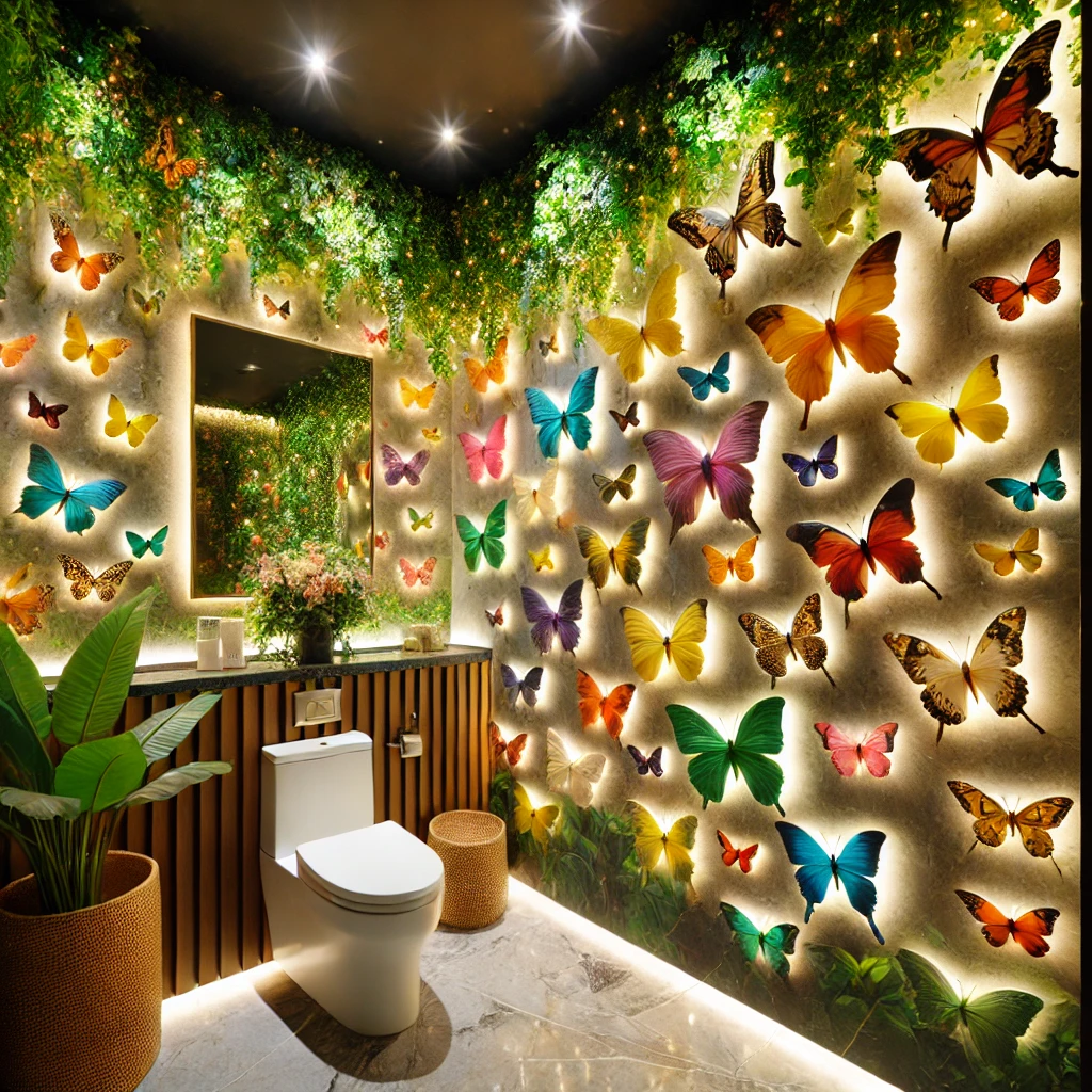 Butterfly Garden Wall Playful and Beautiful