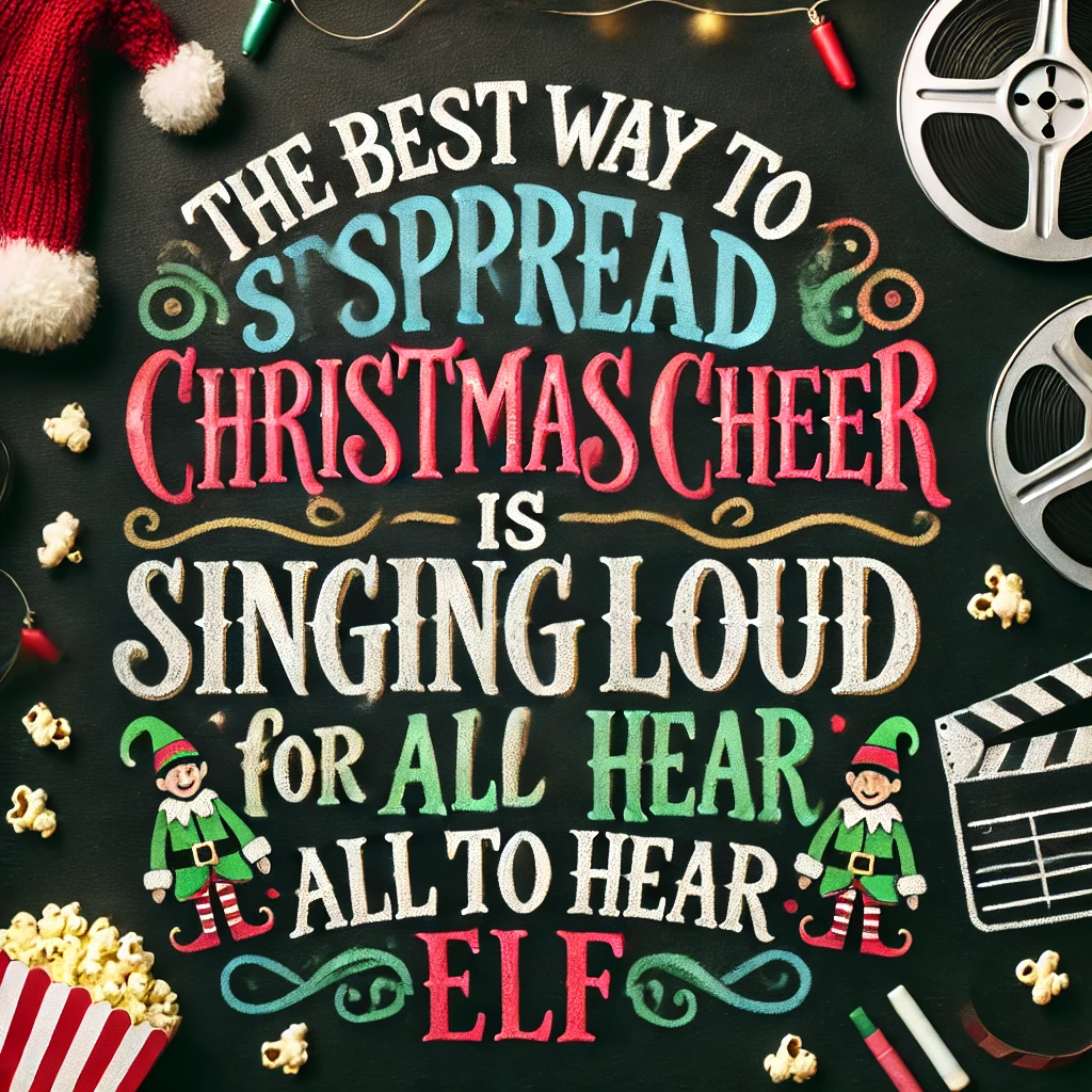 Chalkboard Christmas Movie Quote