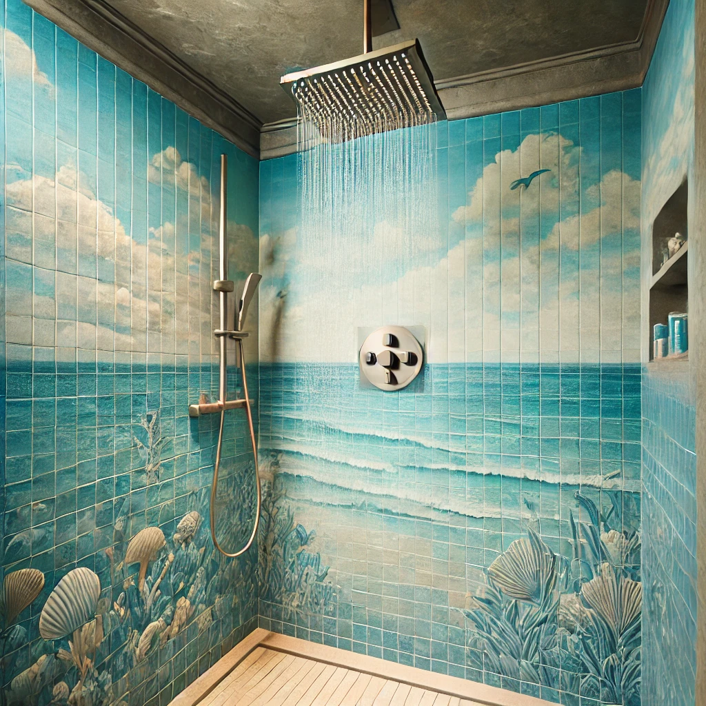 Coastal-Themed Showerheads