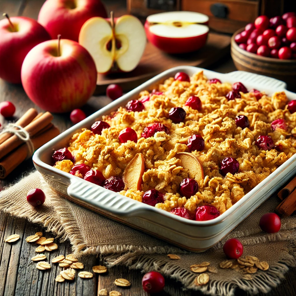 Cranberry Apple Crisp