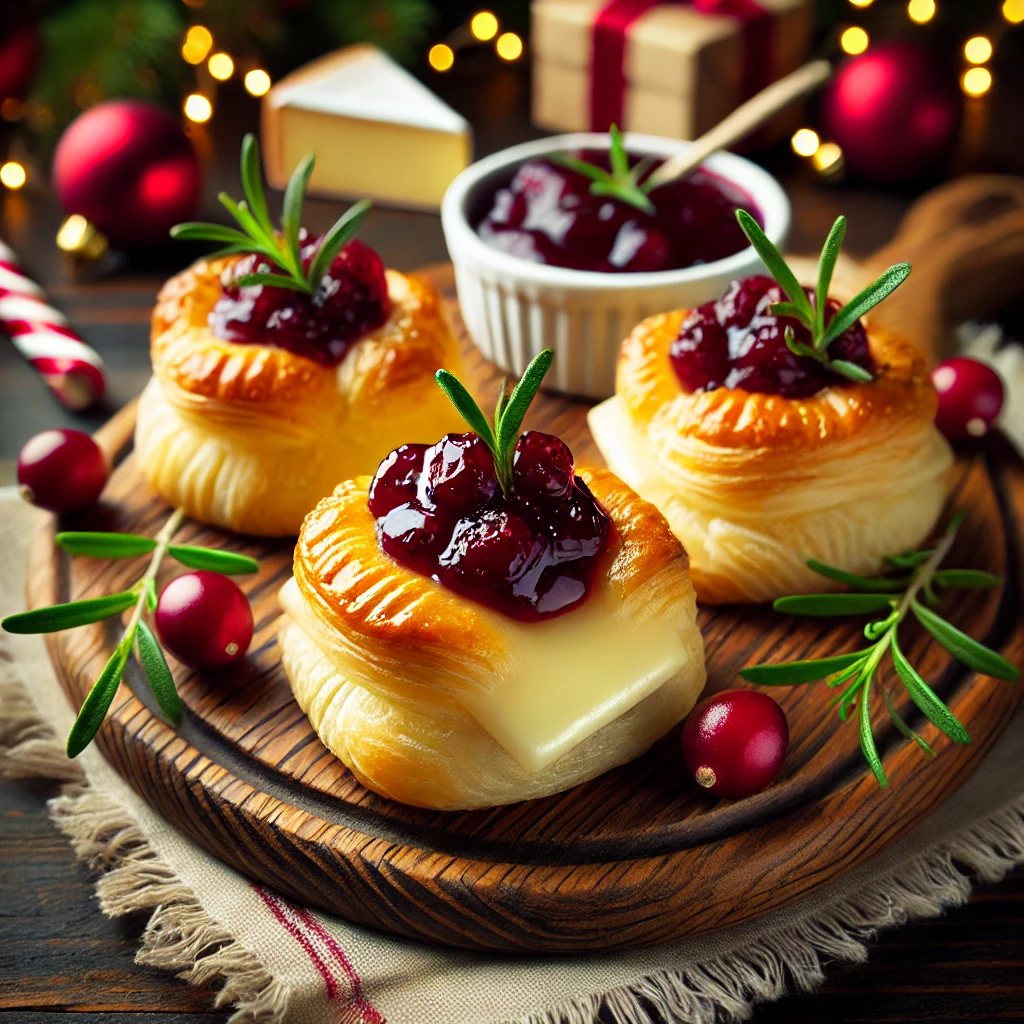 Cranberry Brie Bites