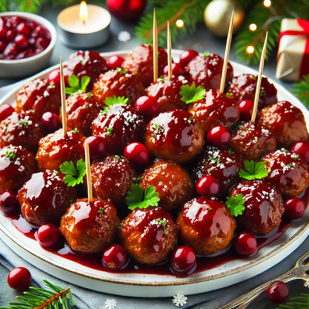 Cranberry Meatballs