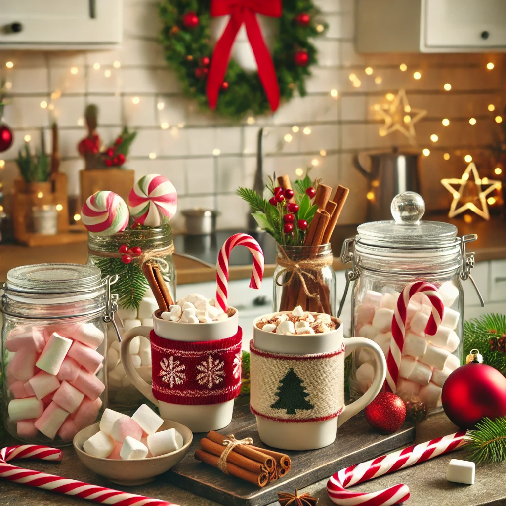 Create a Festive Coffee or Hot Cocoa Statio