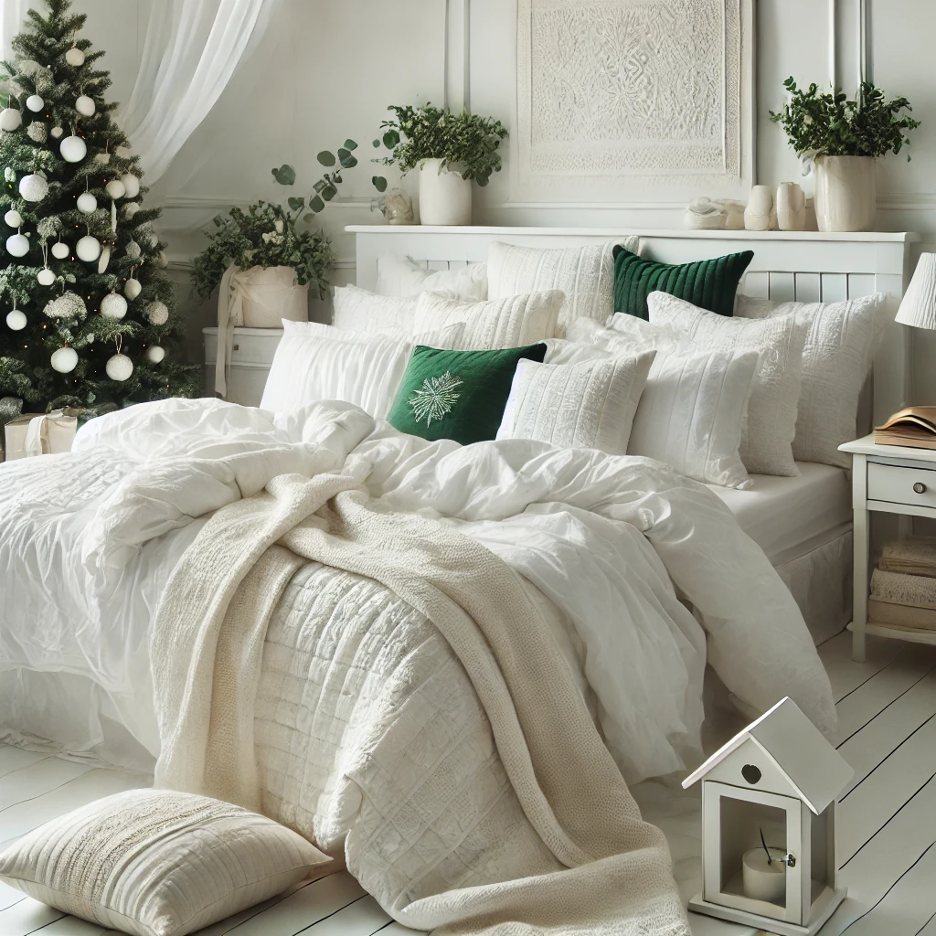 Crisp White Bedding