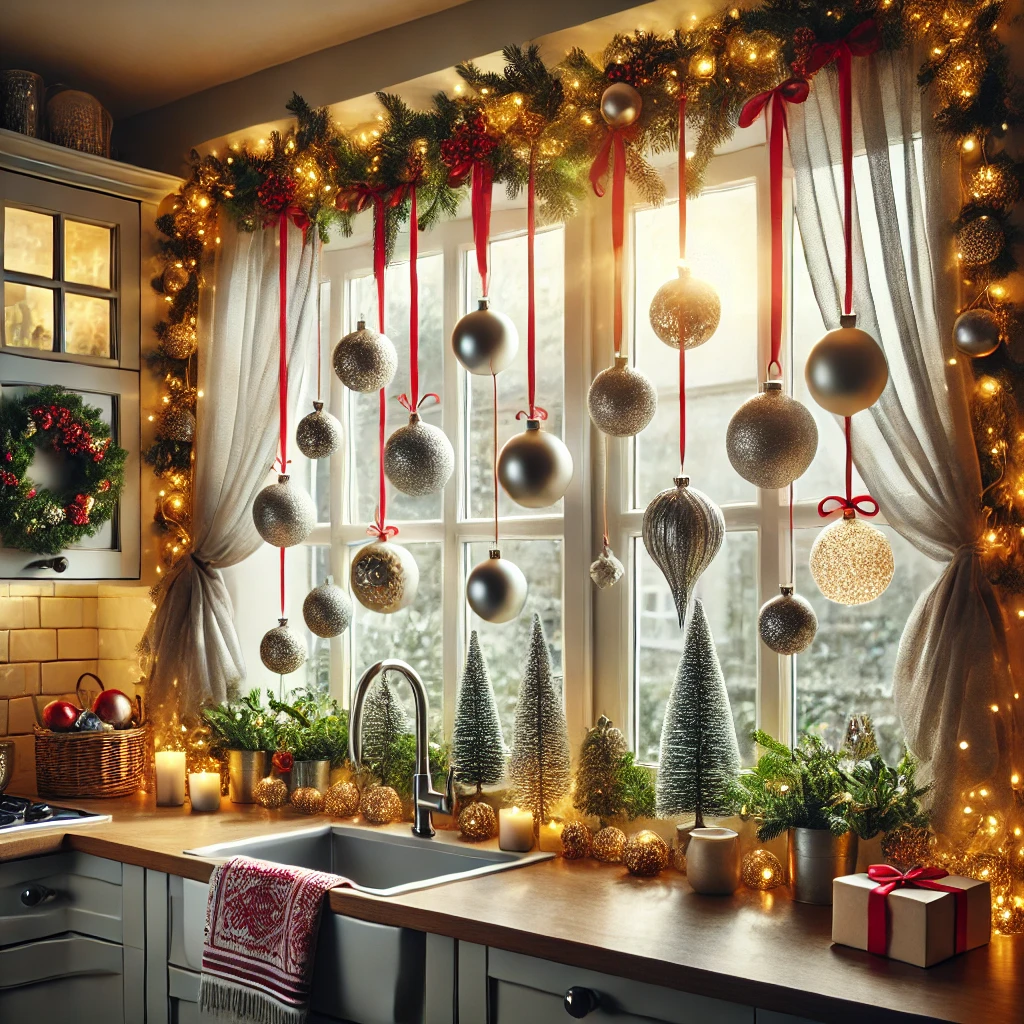 Decorate the Windows with Ornaments