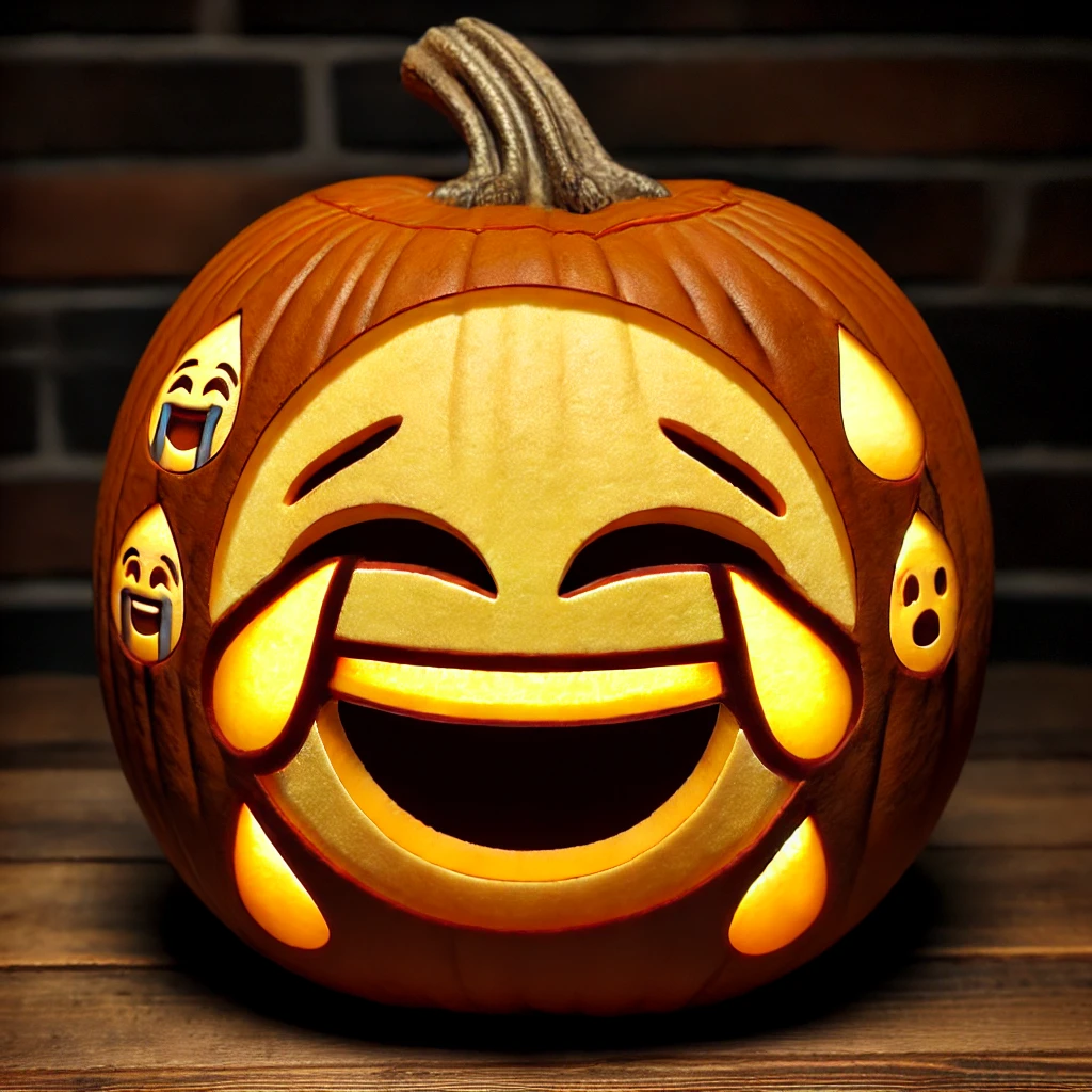 Emoji Pumpkins