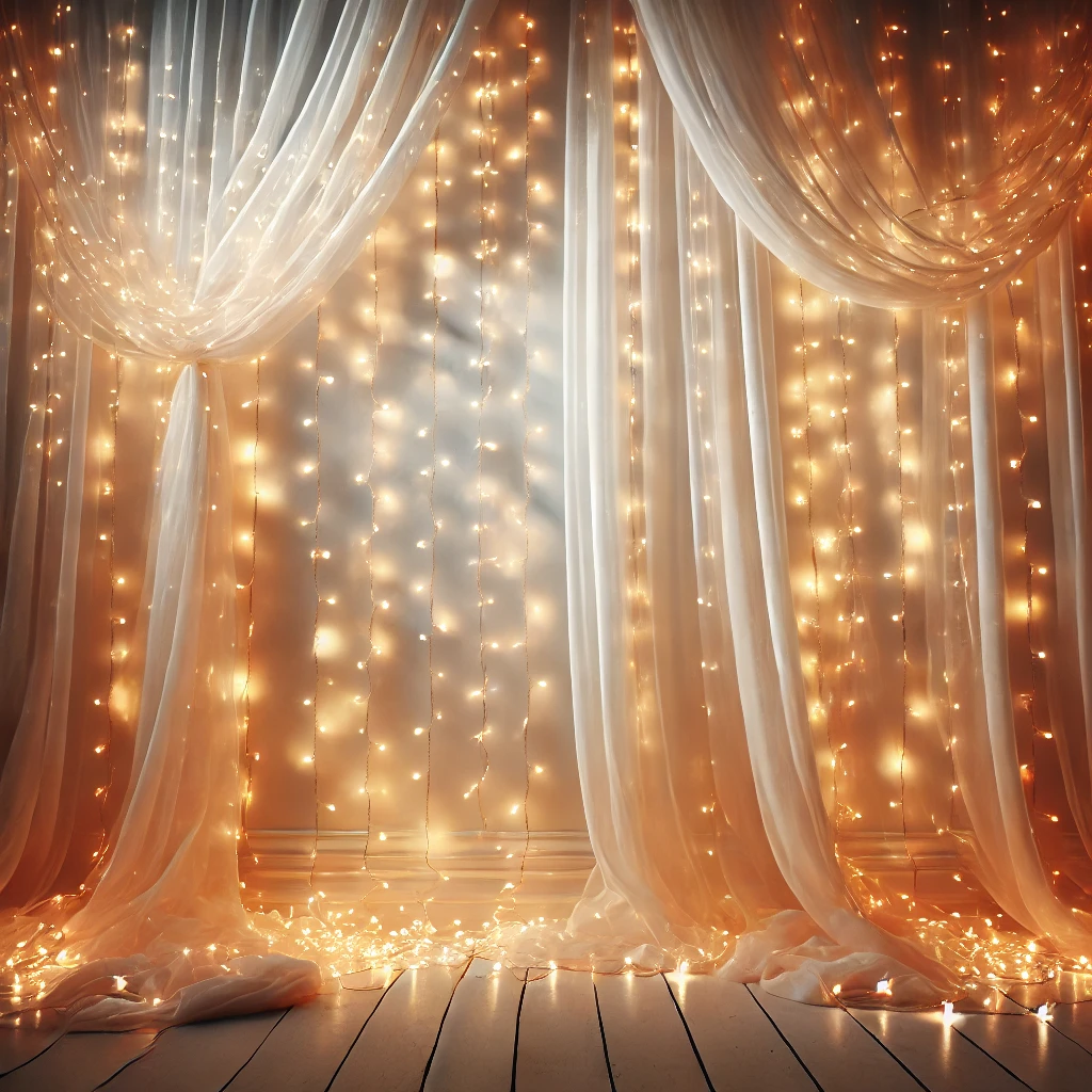 Fairy Light Curtain Magic