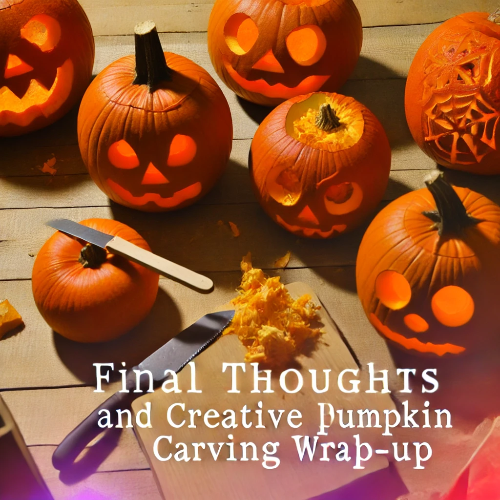 Final Thoughts and Creative Pumpkin Carving Wrap-Up