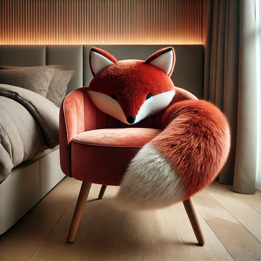 Fox-Themed Armchair