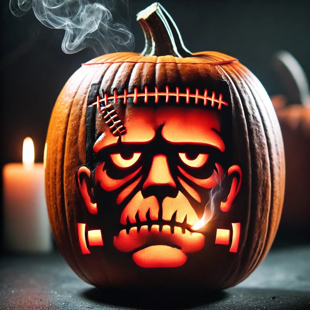 Frankenstein’s Monster Pumpkin