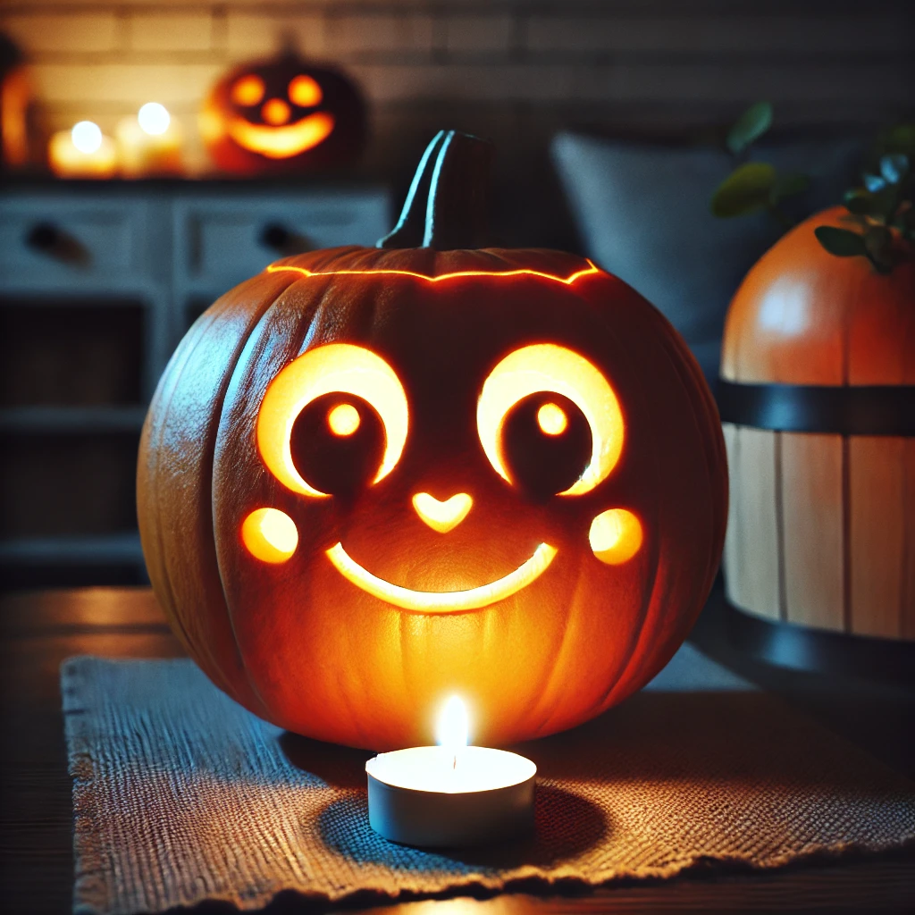 Pumpkin Friendly Faces for the Kids