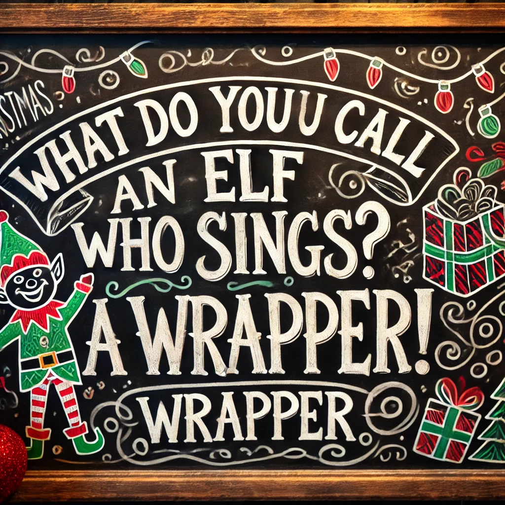 Funny Christmas Chalkboard Jokes