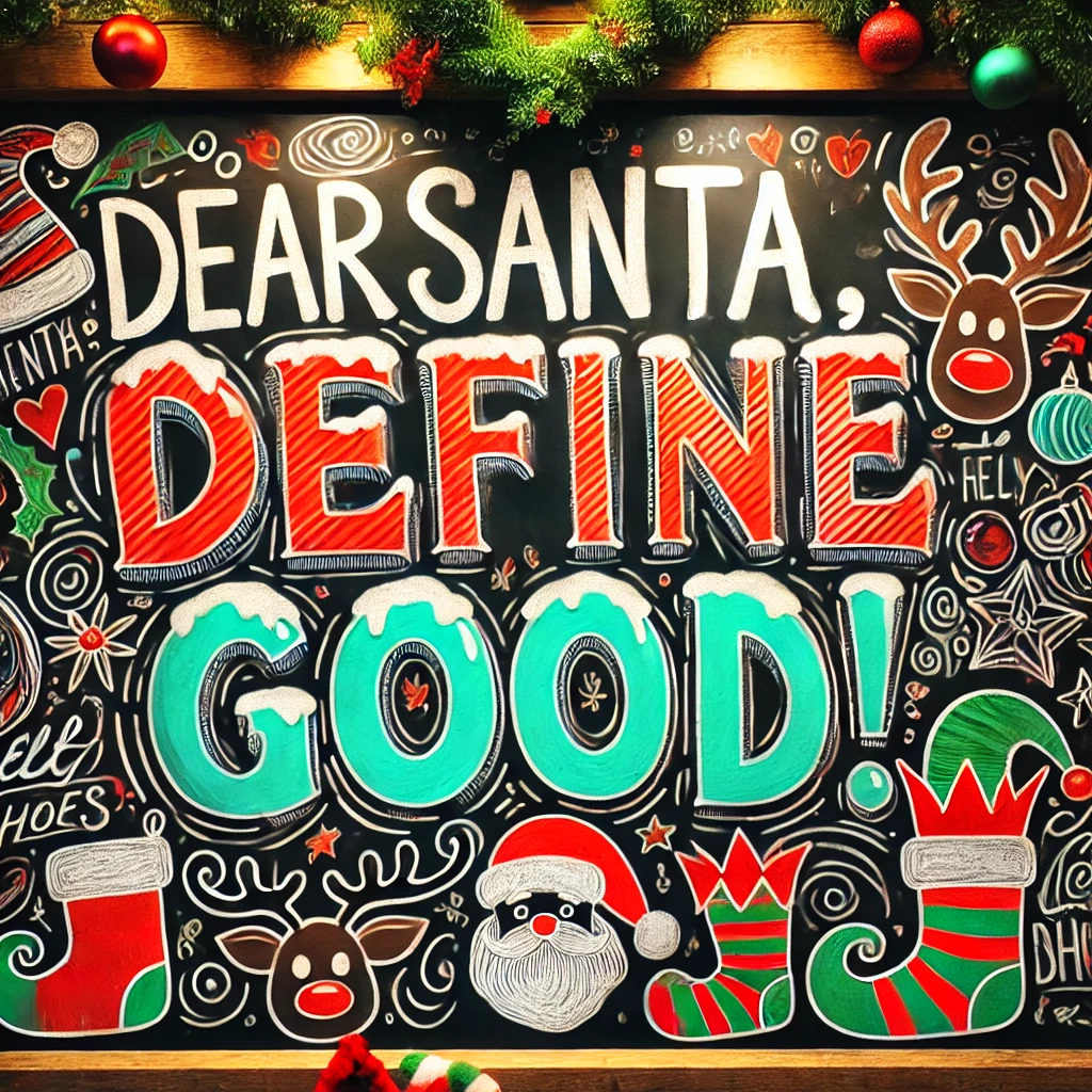 Funny Christmas Chalkboard Messages