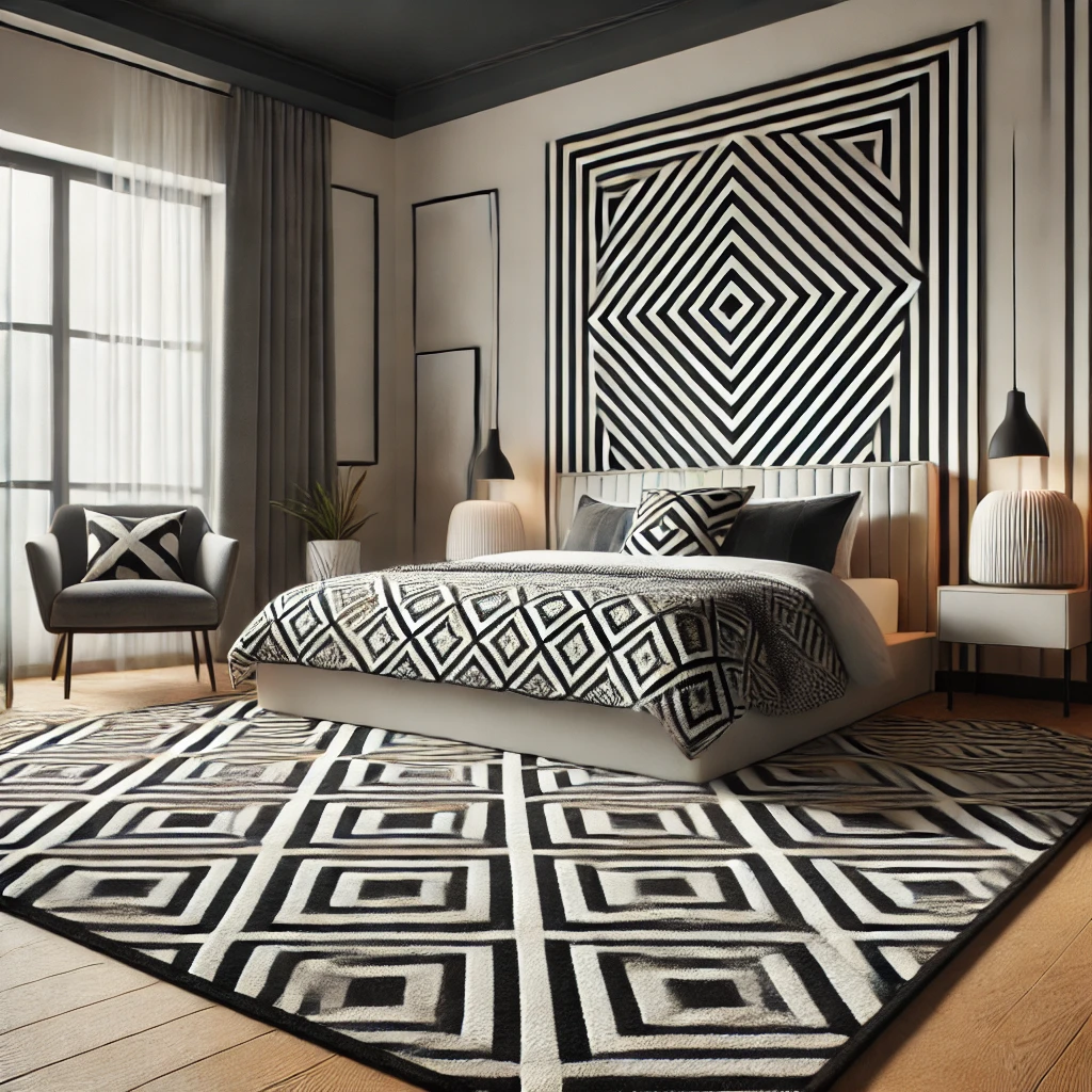 Geometric Rugs to Ground the Space