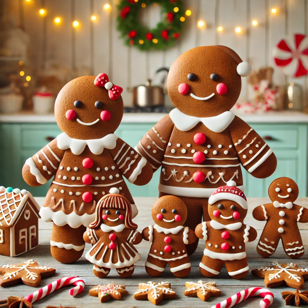 Gingerbread Family