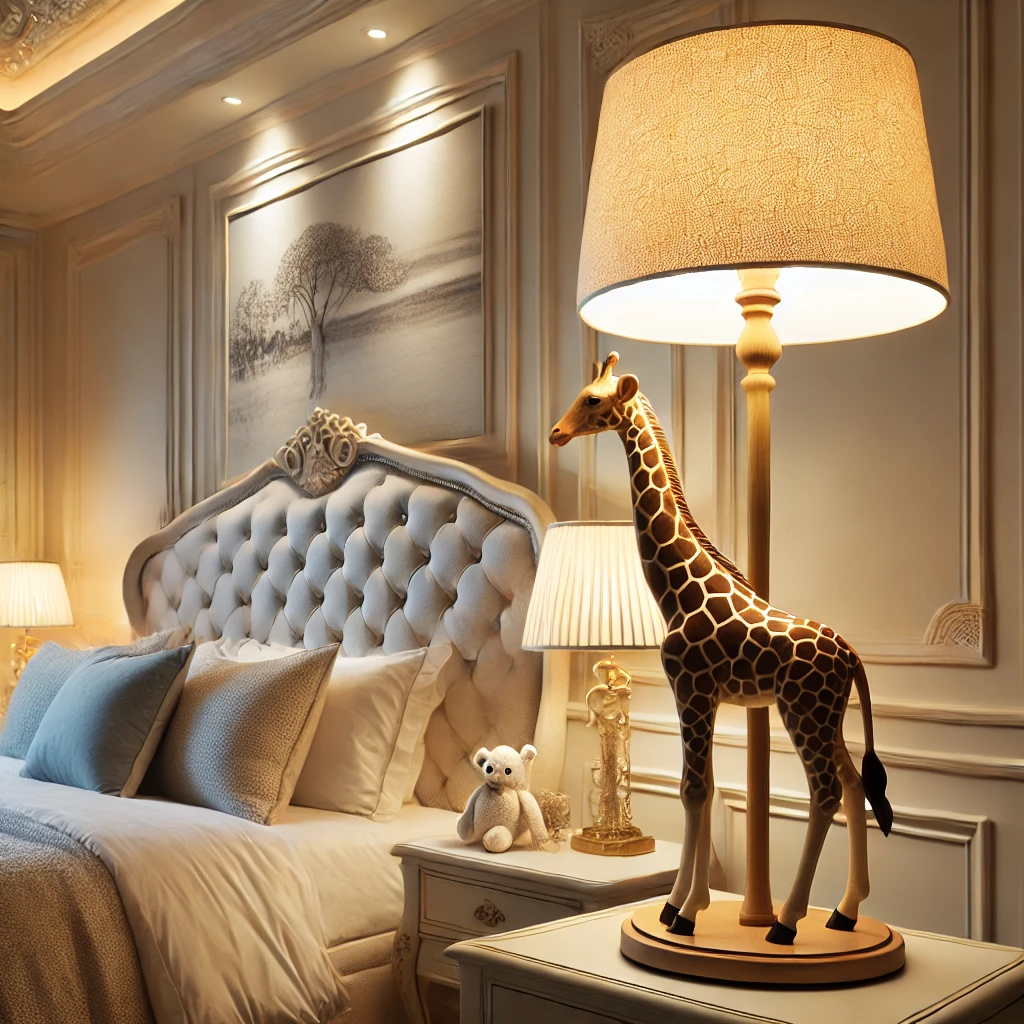 Giraffe-Inspired Lamp