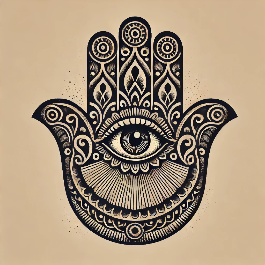 Hamsa Hand Tattoo